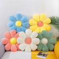 Decorative Plush Stuffed  Daisy Flower Floor Seating Cushion Pillow